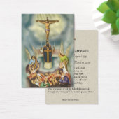 Catholic Mass Sympathy Condolence Holy Card (Desk)