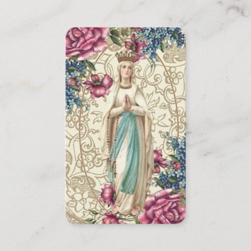 Catholic Mothers Day Remembrance Holy Card
