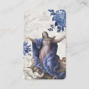 Catholic Mother's Day Remembrance Holy Card