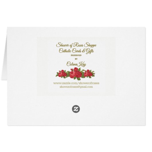 Catholic New Year Prayer (Back Horizontal)