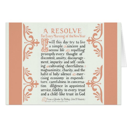 Catholic New Year Prayer Cards (Front Horizontal)