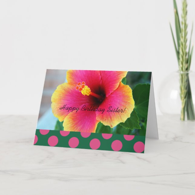 Catholic Nun Birthday Card Floral (Front)