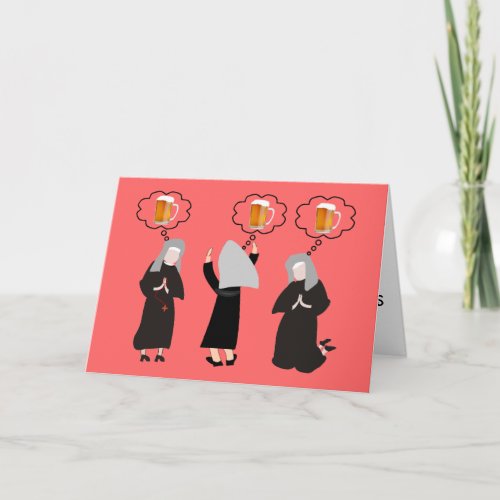 Catholic Nun GiftsHilarious Card