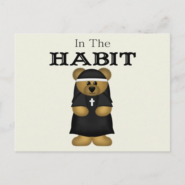 Catholic Nun Gifts Postcard (Front)