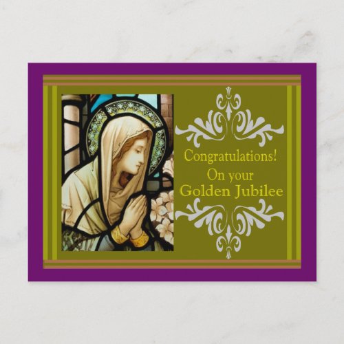 Catholic Nun Golden Jubilee Cards  Gifts