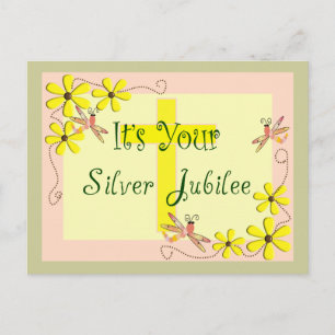Catholic Nun Silver Jubilee Cards, Mugs, Tote Bags Postcard
