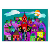 Catholic Nuns Art "Heading to Church" (Front Horizontal)