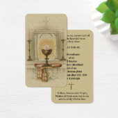 CATHOLIC ORDINATION ALTAR TABERNACLE HOLY CARDS (Desk)