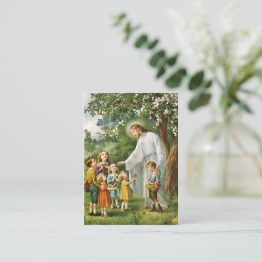 Catholic Parent's Blessings Children Holy Card | Zazzle