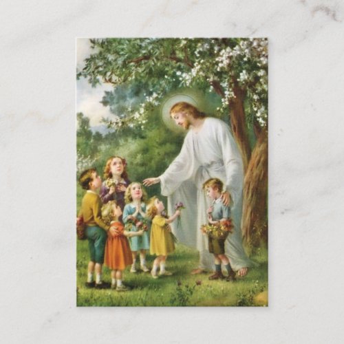 Catholic Parents Blessings Children Holy Card