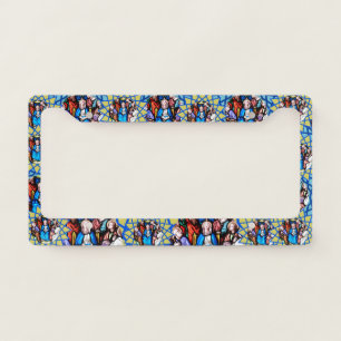 Catholic Pentecost Virgin Mary Holy Spirit License Plate Frame
