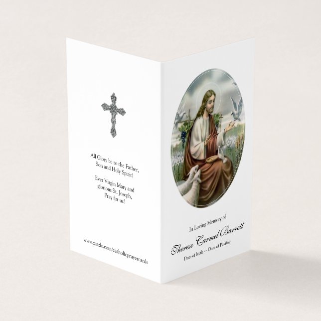 Catholic Prayer Cards | Acto de Contricion (Outside)