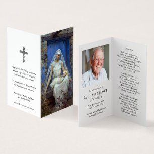 Catholic Prayer Cards Alma Mater