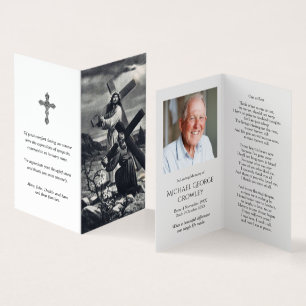 Catholic Prayer Cards Antique de Jesus