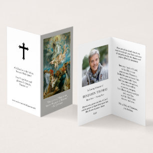 Catholic Prayer Cards Ascension & Coronation