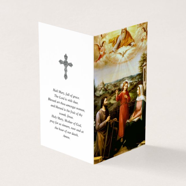 Catholic Prayer Cards | Beloved Son (Outside)