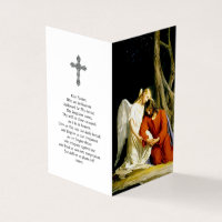 Catholic Prayer Cards | Comforting Angel