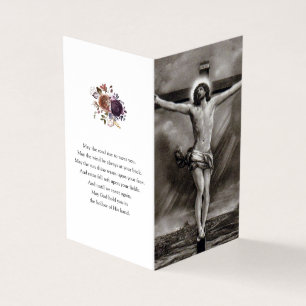 Catholic Prayer Cards Crucifixion of Jesus 2