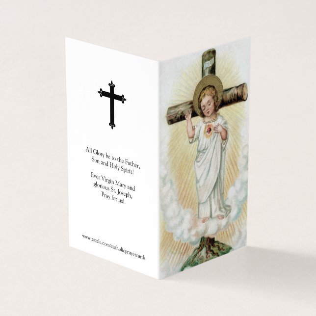 Catholic Prayer Cards | Father of Eternity (Outside)