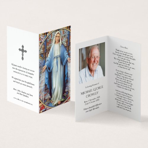 Catholic Prayer Cards  Hail Mary