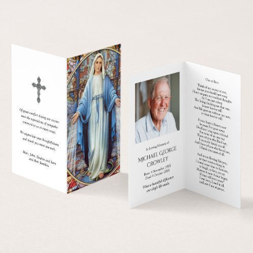 Catholic Prayer Cards  Hail Mary