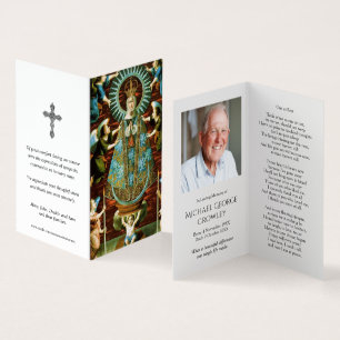 Catholic Prayer Cards Our Lady of Lledo