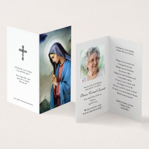 Catholic Prayer Cards Sorrows