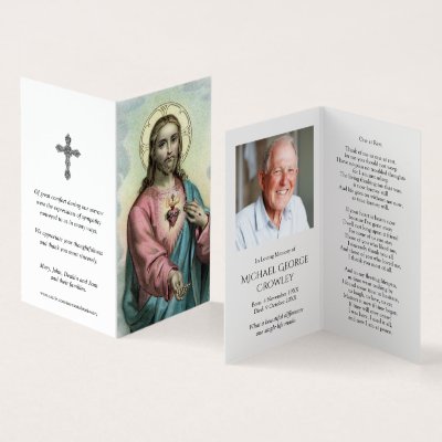 Catholic Prayer Cards | Sweet Heart Jesus