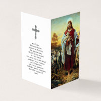 Catholic Prayer Cards | The Good Shepherd
