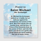 Catholic Prayer for Protection and Courage (Front)