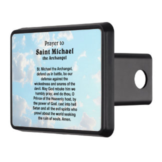 Catholic Prayer for Protection and Courage Hitch Cover