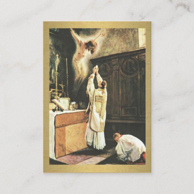 Catholic Prayer of Reparation Priests Holy Cards (Front)