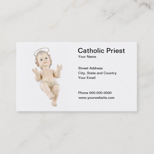 Catholic Priest Business Card