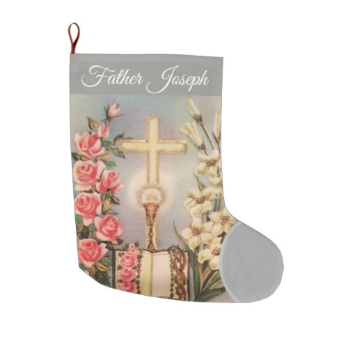 Catholic Priest Christmas Stocking