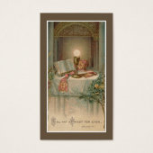 CATHOLIC PRIEST ORDINATION ALTAR, HOST, HOLY CARDS (Front)