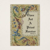 CATHOLIC PRIEST ORDINATION ANNIVERSARY HOLY CARDS (Front)