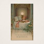 CATHOLIC PRIEST ORDINATION ANNIVERSARY HOLY CARDS (Front)