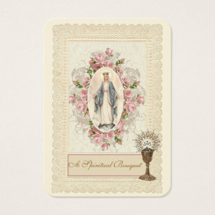 Catholic Priest Spiritual Bouquet Holy Cards