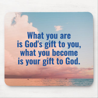 Catholic Quote Mouse Pad