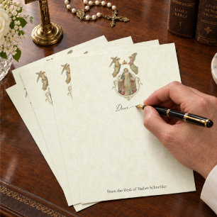 Catholic Religious Blessed Virgin Mary Angels Post-it Notes
