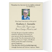 Catholic Religious Jesus Funeral Thank You (Inside (Left))