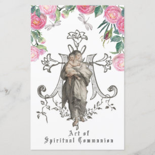 Catholic Religious Spiritual Communion Mary Jesus
