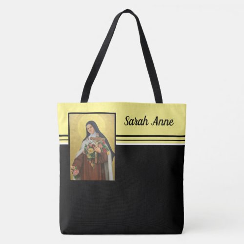 Catholic Religious St Therese Carmelite Nun Tote Bag