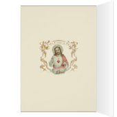 Catholic Sacred Heart Jesus I Trust in Thee (Inside (Left))
