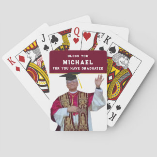 Catholic School Graduation Gift Poker Cards