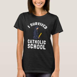 Catholic School Nun Church Mass And Christian Teac T-Shirt