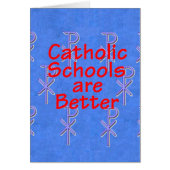 Catholic Schools Card (Front)