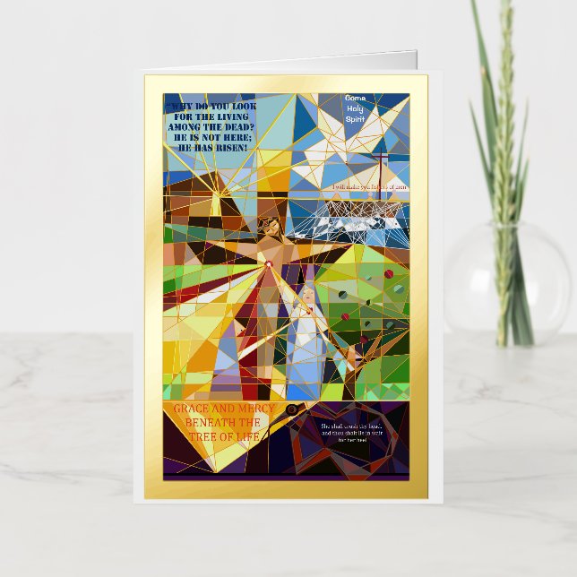 Catholic Scripture greeting card (Front)