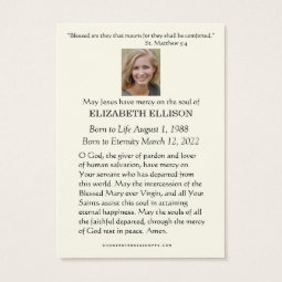 Catholic Solanus Casey Funeral Prayer Card | Zazzle