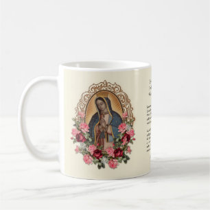 Catholic Spanish Guadalupe Religious Virgin Mary Coffee Mug